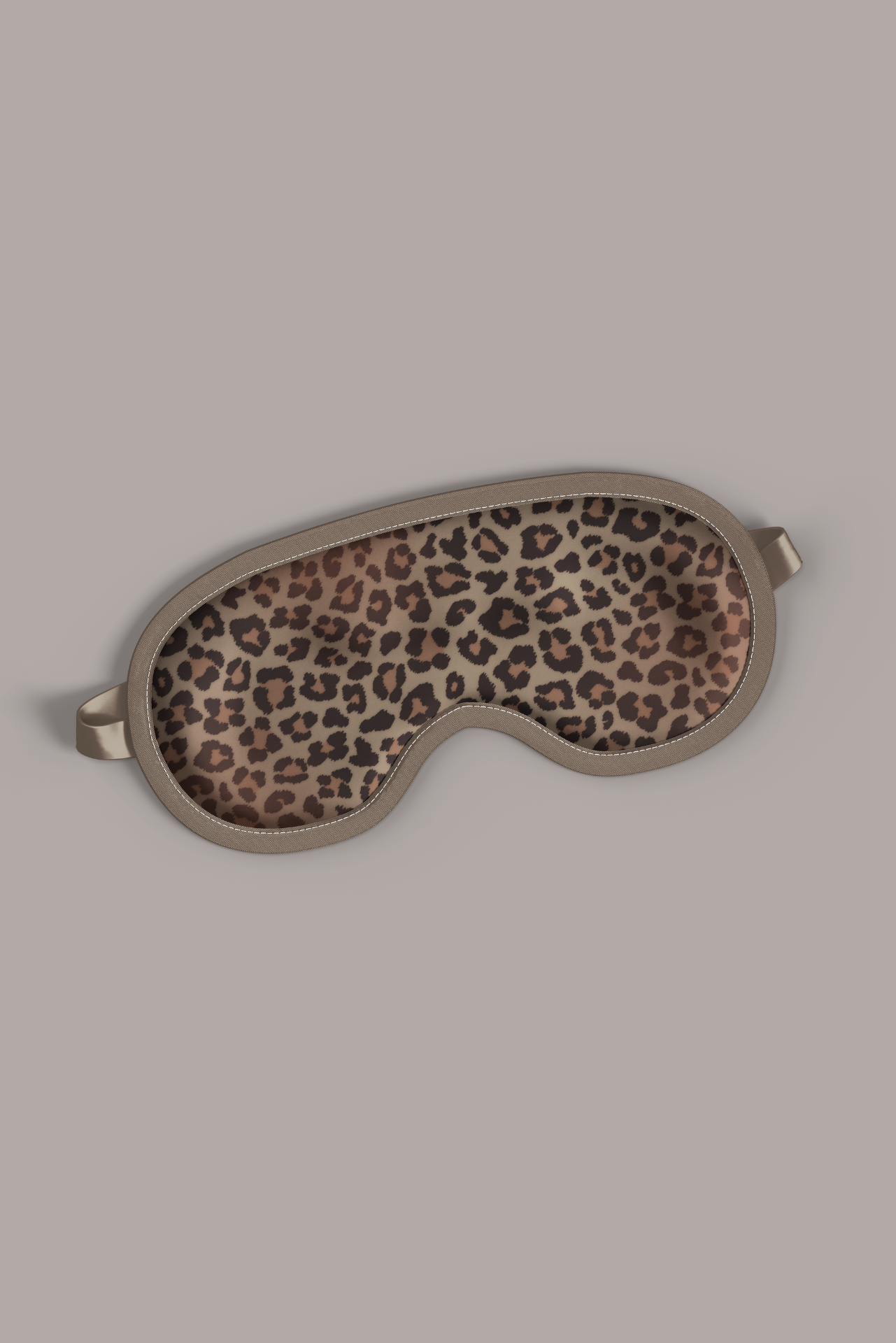 LaModeMonaco - Leopard Print - Silk Sleeping Eye Mask