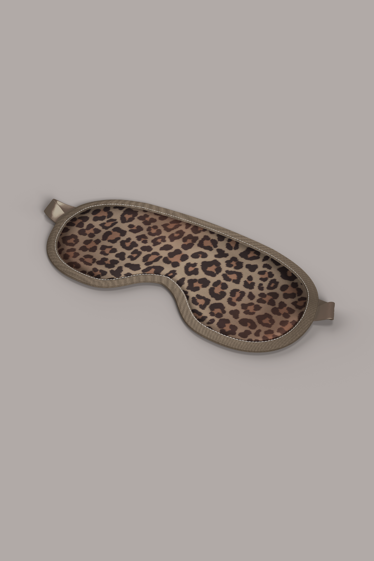 LaModeMonaco - Leopard Print - Silk Sleeping Eye Mask